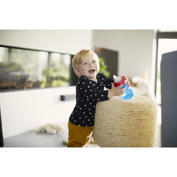 Philips Avent My Grippy Tuitbeker 300ml Blauw SCF802/01 Philips Avent My Grippy Tuitbeker 300ml Blauw SCF802/01