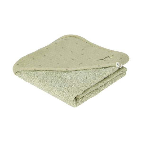 Little Dutch Pure Badcape - 100 x 100 cm - Sage