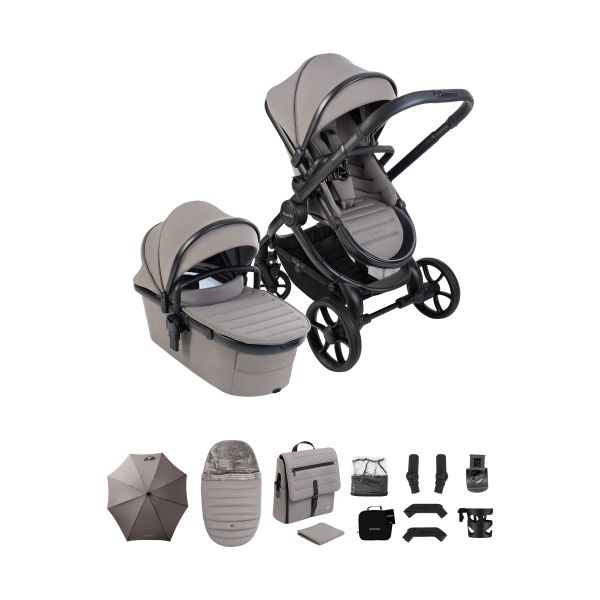 iCandy Peach 8 2-in-1 Kinderwagen Complete Bundel - Porcini