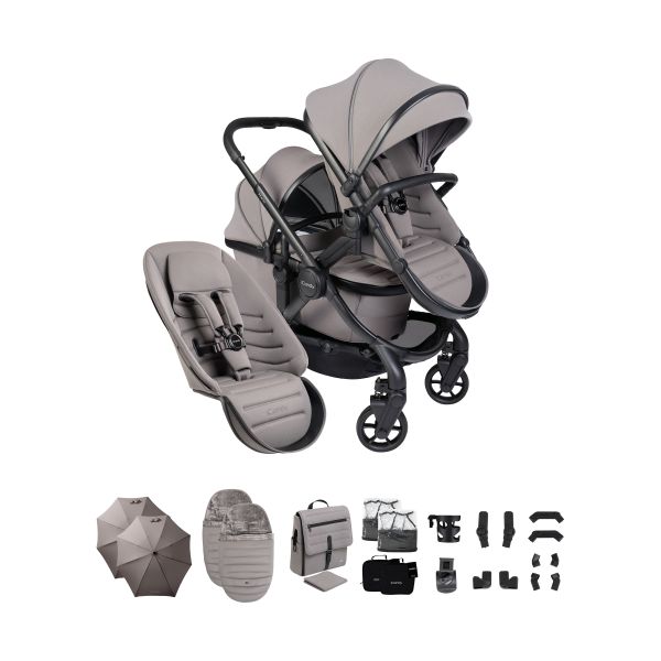 iCandy Peach 8 Double Kinderwagen Complete Bundel - Porcini iCandy Peach 8 Double Kinderwagen Complete Bundel - Porcini