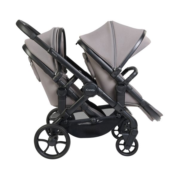 iCandy Peach 8 Double Kinderwagen Complete Bundel - Porcini iCandy Peach 8 Double Kinderwagen Complete Bundel - Porcini