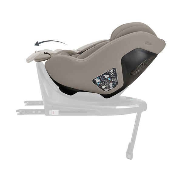 Kikkaboo i-Class Plus Autostoel i-Size - Champagne Kikkaboo i-Class Plus Autostoel i-Size - Champagne