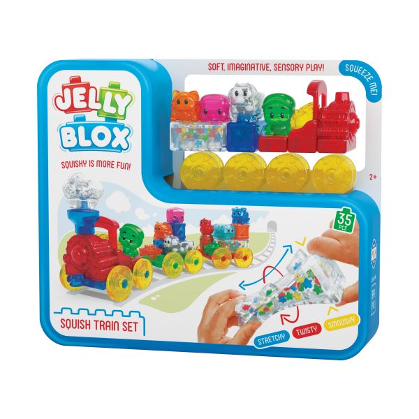 Jelly Blox - Squish Train Set