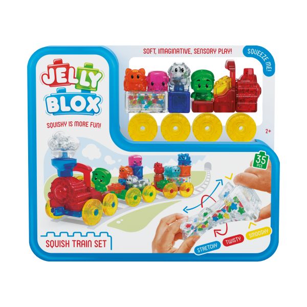 Jelly Blox - Squish Train Set