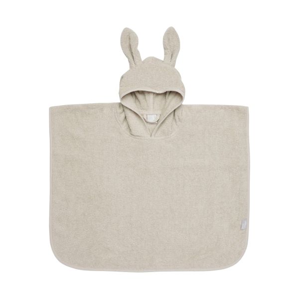 Jollein Badponcho Oortjes - Badstof - Nougat Jollein Badponcho Oortjes - Badstof - Nougat