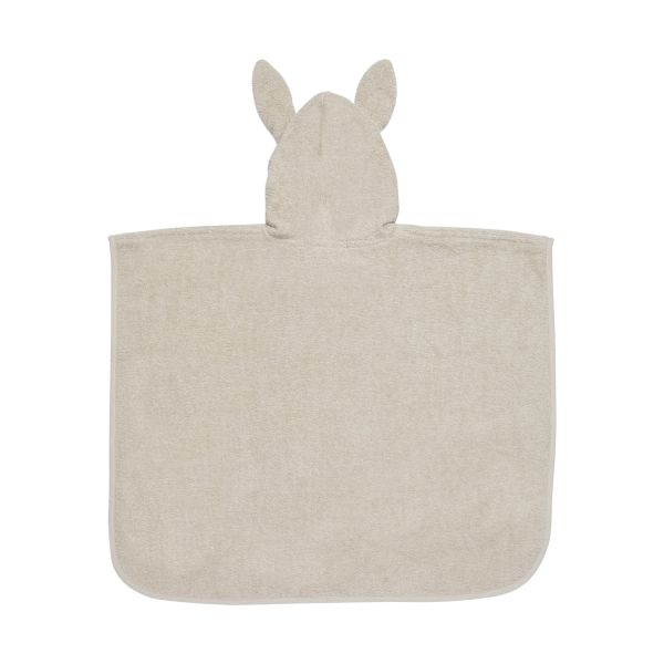 Jollein Badponcho Oortjes - Badstof - Nougat Jollein Badponcho Oortjes - Badstof - Nougat
