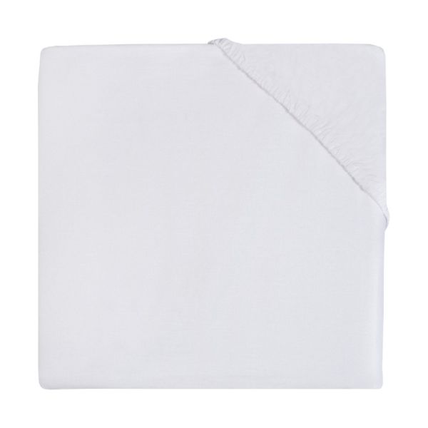 Jollein Wieghoeslaken Jersey 40 x 80/90 cm Wit