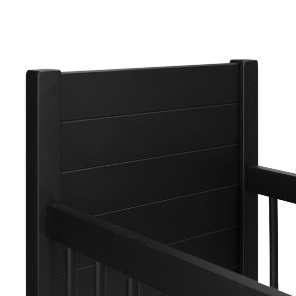 Kidsmill Noa Wieg - Mat Zwart Kidsmill Noa Wieg - Mat Zwart