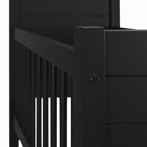 Kidsmill Noa Wieg - Mat Zwart Kidsmill Noa Wieg - Mat Zwart