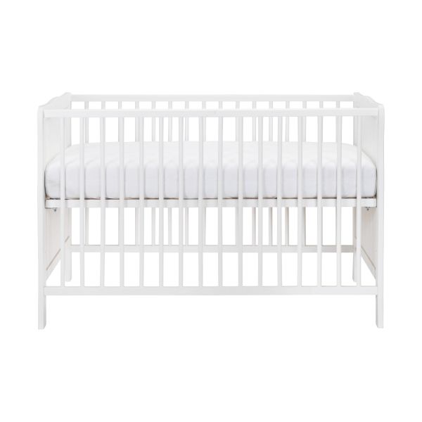 Europe Baby Sarah II Ledikant 60 x 120 cm - Mat Wit Europe Baby Sarah II Ledikant 60 x 120 cm - Mat Wit