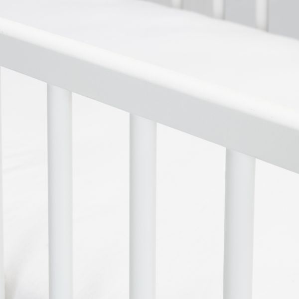 Europe Baby Sarah II Ledikant 60 x 120 cm - Mat Wit Europe Baby Sarah II Ledikant 60 x 120 cm - Mat Wit