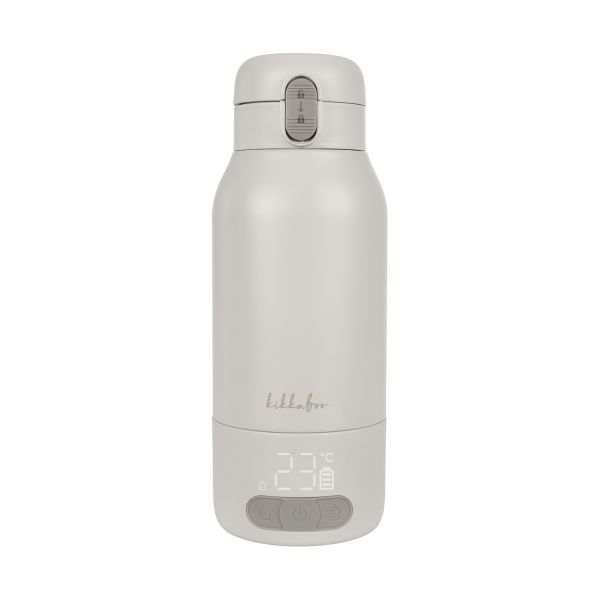 Kikkaboo Draagbare Water- en Melkverwarmer - 500 ml - Beige