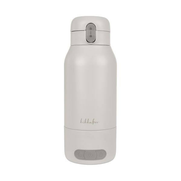 Kikkaboo Draagbare Water- en Melkverwarmer - 500 ml - Beige