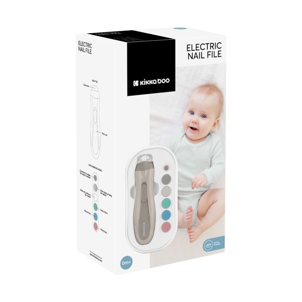 Kikkaboo Elektrische Nagelvijl - Beige Kikkaboo Elektrische Nagelvijl - Beige
