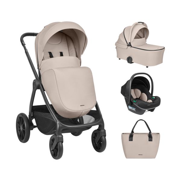 KikkaBoo Modena 3-in-1 Kinderwagen - Beige