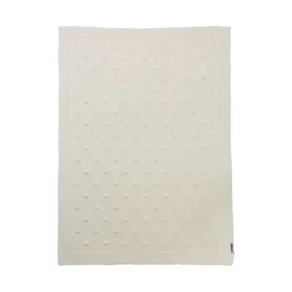 Meyco Ledikantdeken Knots Offwhite 100 x 150 cm Meyco Ledikantdeken Knots Offwhite 100 x 150 cm