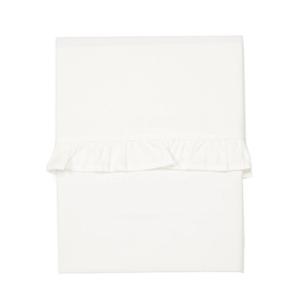 Koeka Wieglaken Ruffle Warm White Koeka Wieglaken Ruffle Warm White