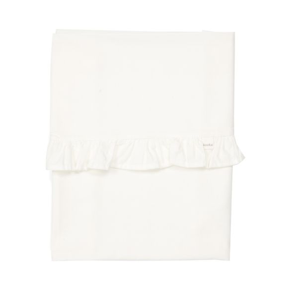 Koeka Wieglaken Ruffle Warm White Koeka Wieglaken Ruffle Warm White