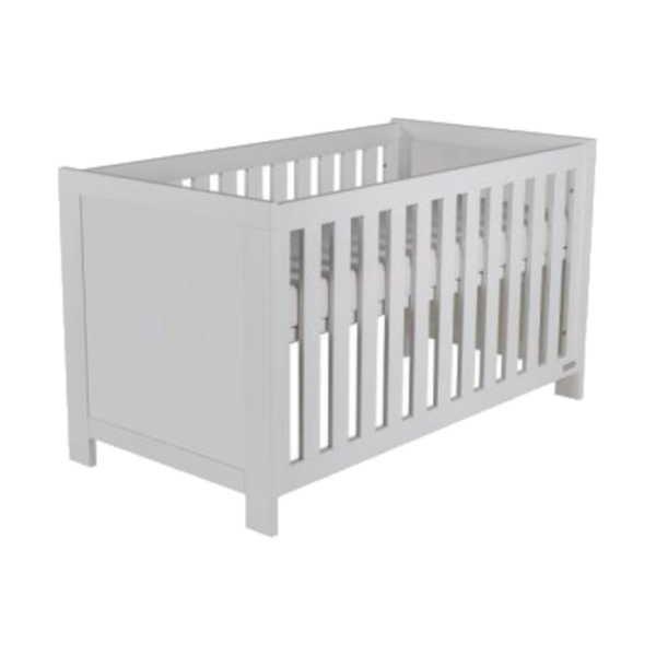 Interbaby Ledikant 70 x 140 - Commode 3 Laden - Hanglegkast 2-Deurs Malmo Wit Interbaby Ledikant 70 x 140 - Commode 3 Laden - Hanglegkast 2-Deurs Malmo Wit