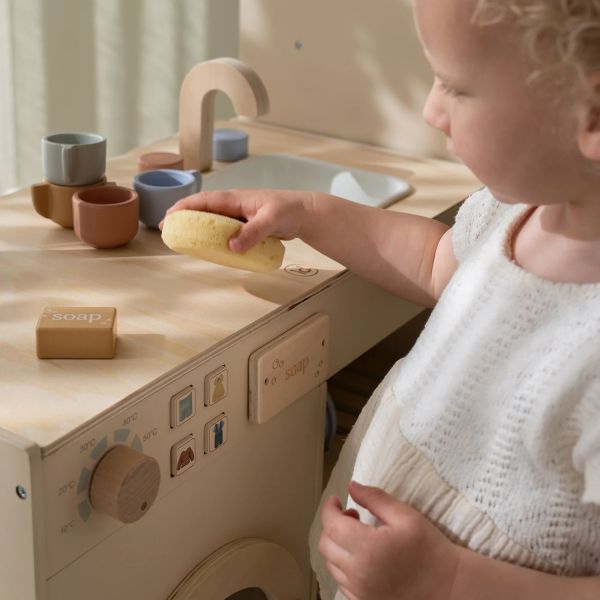 Little Dutch Wasmachine - Hout - Limited Edition