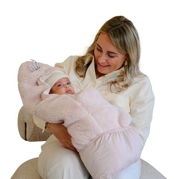 Lodger Omslagdoek - Teddy - Powder Lodger Omslagdoek - Teddy - Powder