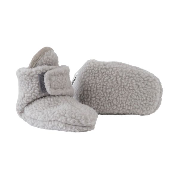 Lodger Slofjes - 0-3 Mnd - Teddy Fleece - Storm Lodger Slofjes - 0-3 Mnd - Teddy Fleece - Storm