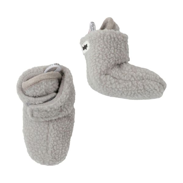Lodger Slofjes - 6-12 Mnd - Teddy Fleece - Storm Lodger Slofjes - 6-12 Mnd - Teddy Fleece - Storm