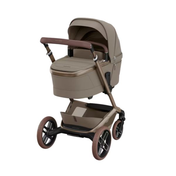 Maxi-Cosi Fame 3-in-1 Kinderwagen Met Pebble Slide Pro Autostoel - Oak Truffle Maxi-Cosi Fame 3-in-1 Kinderwagen Met Pebble Slide Pro Autostoel - Oak Truffle