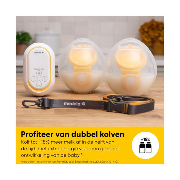 Medela Borstkolf - Freestyle™ Mini Handsfree - Dubbel Elektrisch