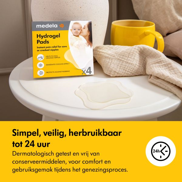Medela Hydrogel Pads (4 stuks) Medela Hydrogel Pads (4 stuks)