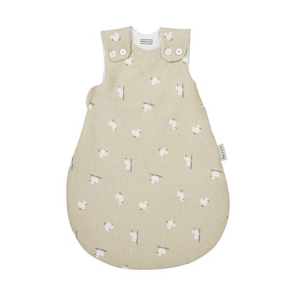 Meyco Duck 3-delige Slaapzak - 50/56 cm - Jersey - Soft Sand Meyco Duck 3-delige Slaapzak - 50/56 cm - Jersey - Soft Sand