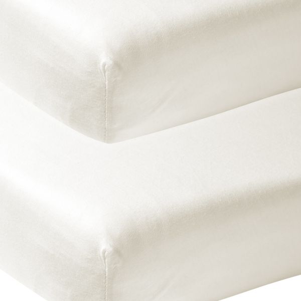 Meyco Hoeslaken Co-Sleeper Jersey Offwhite 50 x 90 cm (2-Pack) Meyco Hoeslaken Co-Sleeper Jersey Offwhite 50 x 90 cm (2-Pack)