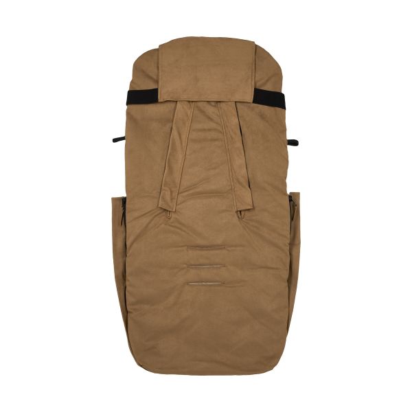 Meyco Voetenzak - 45 x 130 cm - Merinowol/Suedine - Chestnut Meyco Voetenzak - 45 x 130 cm - Merinowol/Suedine - Chestnut