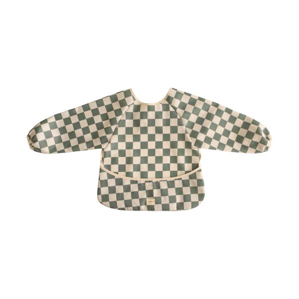 Mushie Slab Met Mouwen - Olive Check