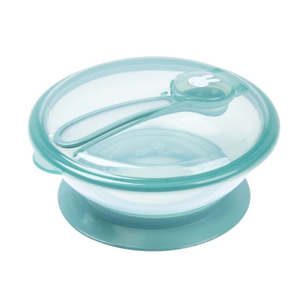 Koko Bakje Met Deksel En Lepel Nijntje Groen Koko Bakje Met Deksel En Lepel Nijntje Groen