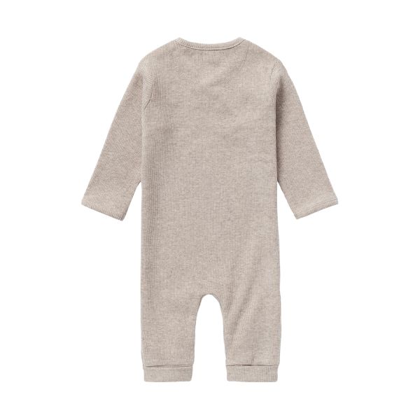 Noppies parkpak Rib Nevis Taupe Melange