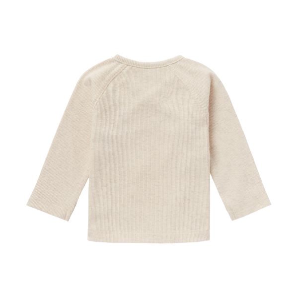Noppies T-Shirt Overslag Rib Nanyuki Oatmeal 62 Noppies T-Shirt Overslag Rib Nanyuki Oatmeal 62