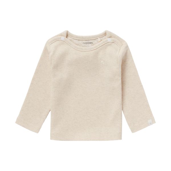 Noppies T-Shirt Rib Natal Oatmeal 62 Noppies T-Shirt Rib Natal Oatmeal 62