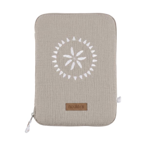 Noukie's Moon Feathers Hoes Gezondheidsboekje - Tetra - Beige