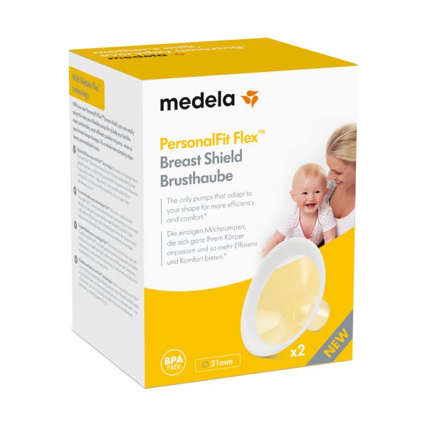 Medela Personal Fit Flex Borstschildenset Maat S 21mm (2 stuks) Medela Personal Fit Flex Borstschildenset Maat S 21mm (2 stuks)