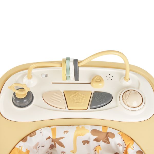 KikkaBoo Loopstoel - Poppy - Mustard