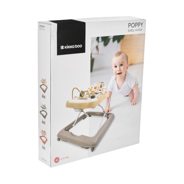 KikkaBoo Loopstoel - Poppy - Mustard