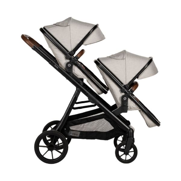 Qute Q-Twin 2-in-1 Kinderwagen - Jeans Clay