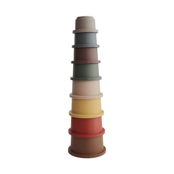 Mushie Stapeltoren Retro Mushie Stapeltoren Retro