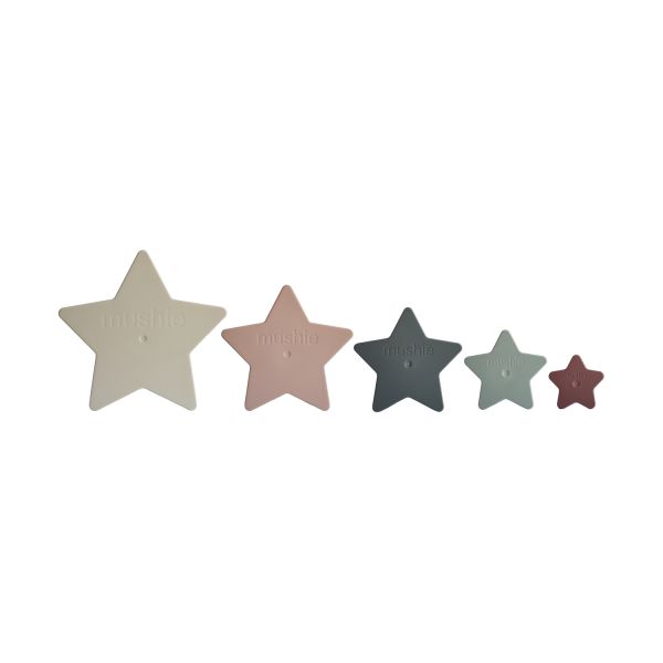 Mushie Stacker Toy Nesting Star Mushie Stacker Toy Nesting Star