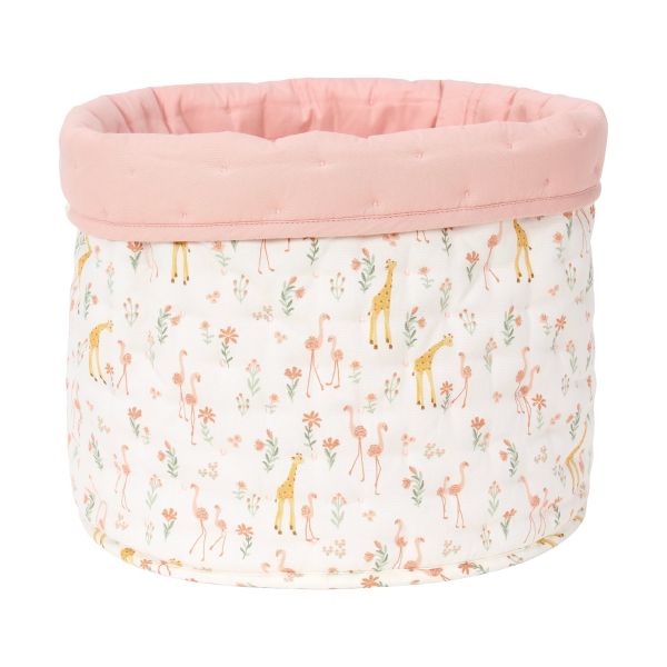 Little Dutch Blooming Safari Opbergmand Medium - Roze Little Dutch Blooming Safari Opbergmand Medium - Roze