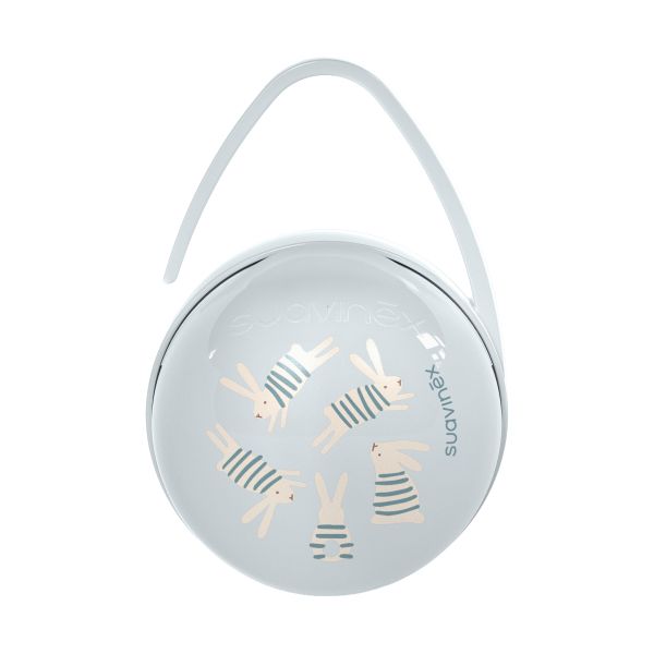 Suavinex Wonderland Duo Speendoosje - Blauw Suavinex Wonderland Duo Speendoosje - Blauw