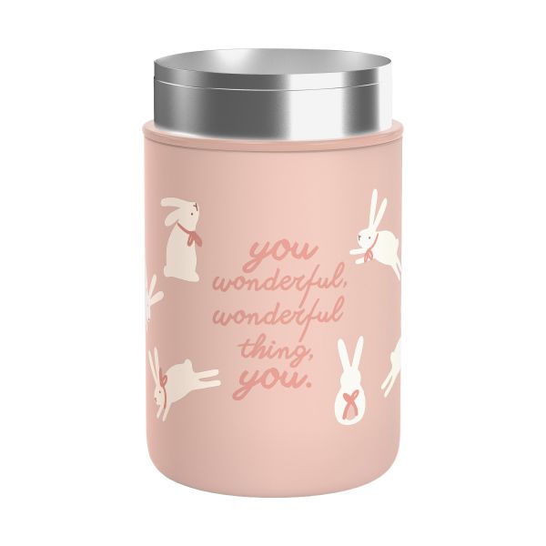 Suavinex Wonderland Food Jar - 400 ml - Konijn Roze