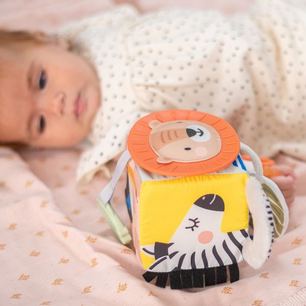 Taf Toys Activiteitenkubus Savannah Taf Toys Activiteitenkubus Savannah