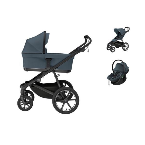 Thule Urban Glide 4-Wheel 3-in-1 Kinderwagen - Dark Slate/Darkest Blue